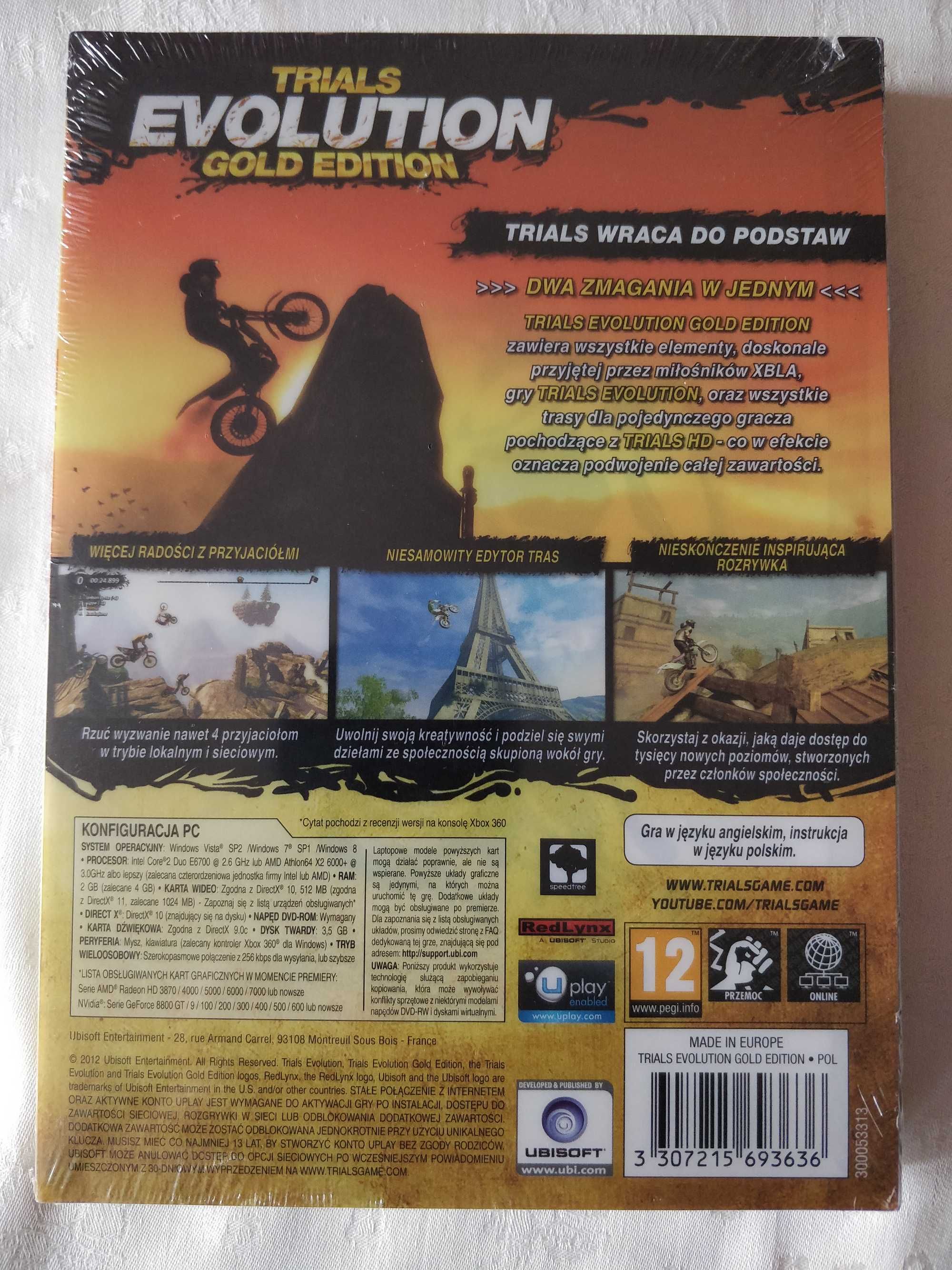 Trials Evolution Gold Edition steelbook nowa