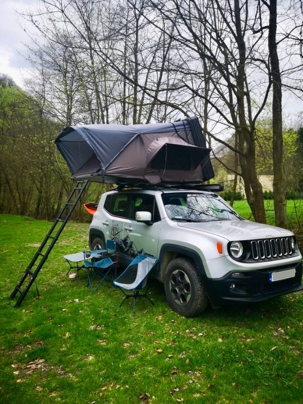 Namiot dachowy Roof Tent Adventure model ALU Folding 190 VIP