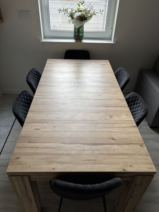 Stol rozkladany 90x90 max 180x90