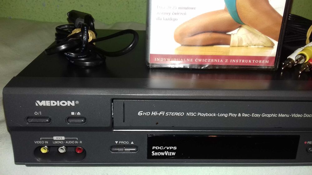 Magnetowid MEDION MD 42277 Hi-Fi Stereo PDC-VPS