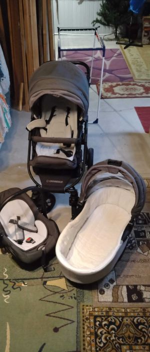 Wózek dzięcięcy 3 w 1 Camarelo szary