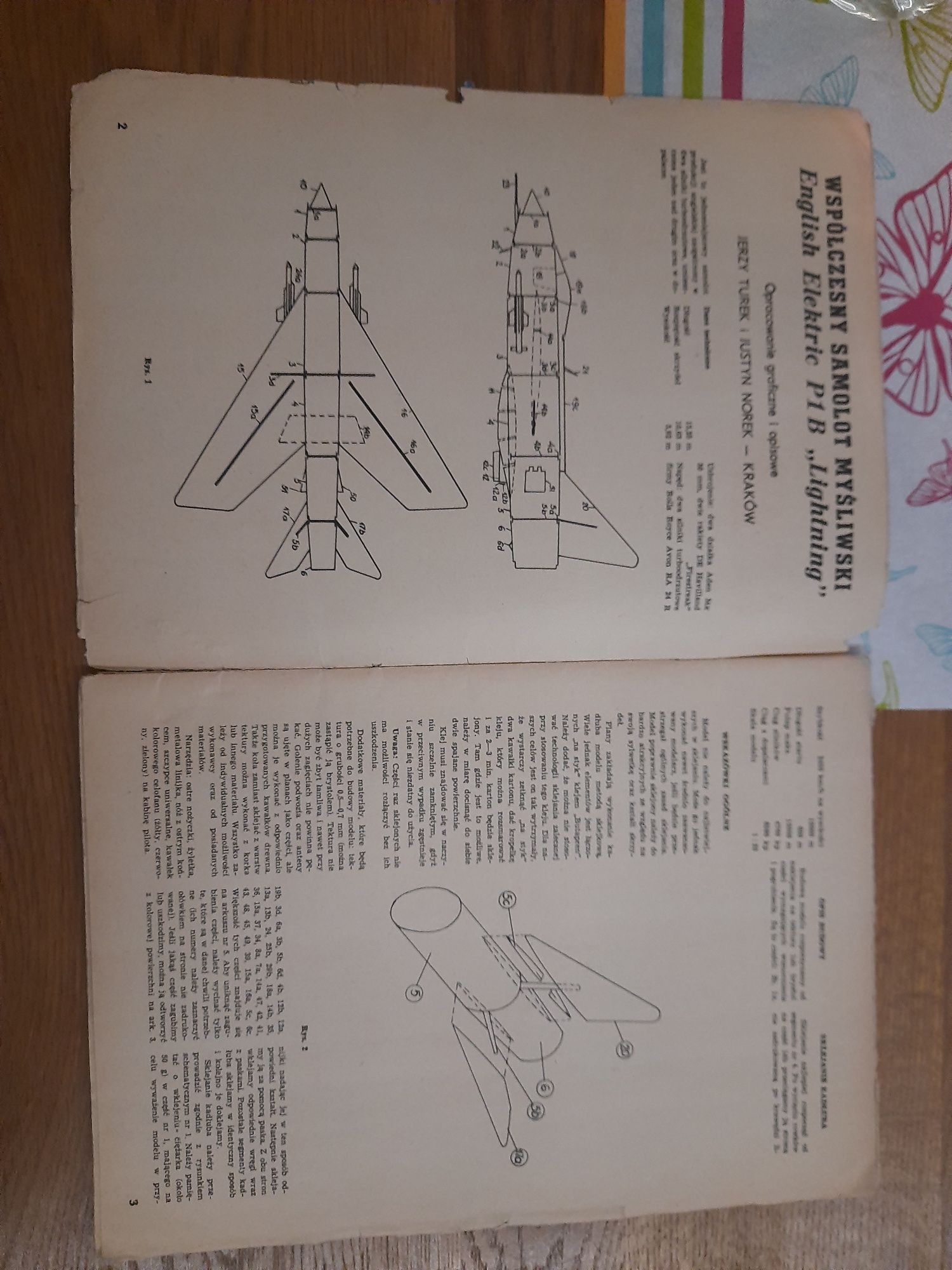 Mały Modelarz 1 1974 Samolot Mysliwski