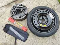 do OPEL insignia A koło dojazdowe 125/70R17 + narzędzia wkładka w koło
