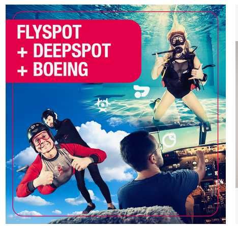 Voucher elektroniczny VIP: Pakiet VIP 3w1: Flyspot, prezent, okazja!