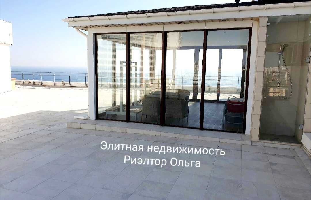 VIP Пентхаус с видом на море /ЖК Белый парус/ ул Литературная, Терраса