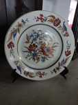 Prato decorativo da fábrica de porcelanas de Aveiro/Artibus