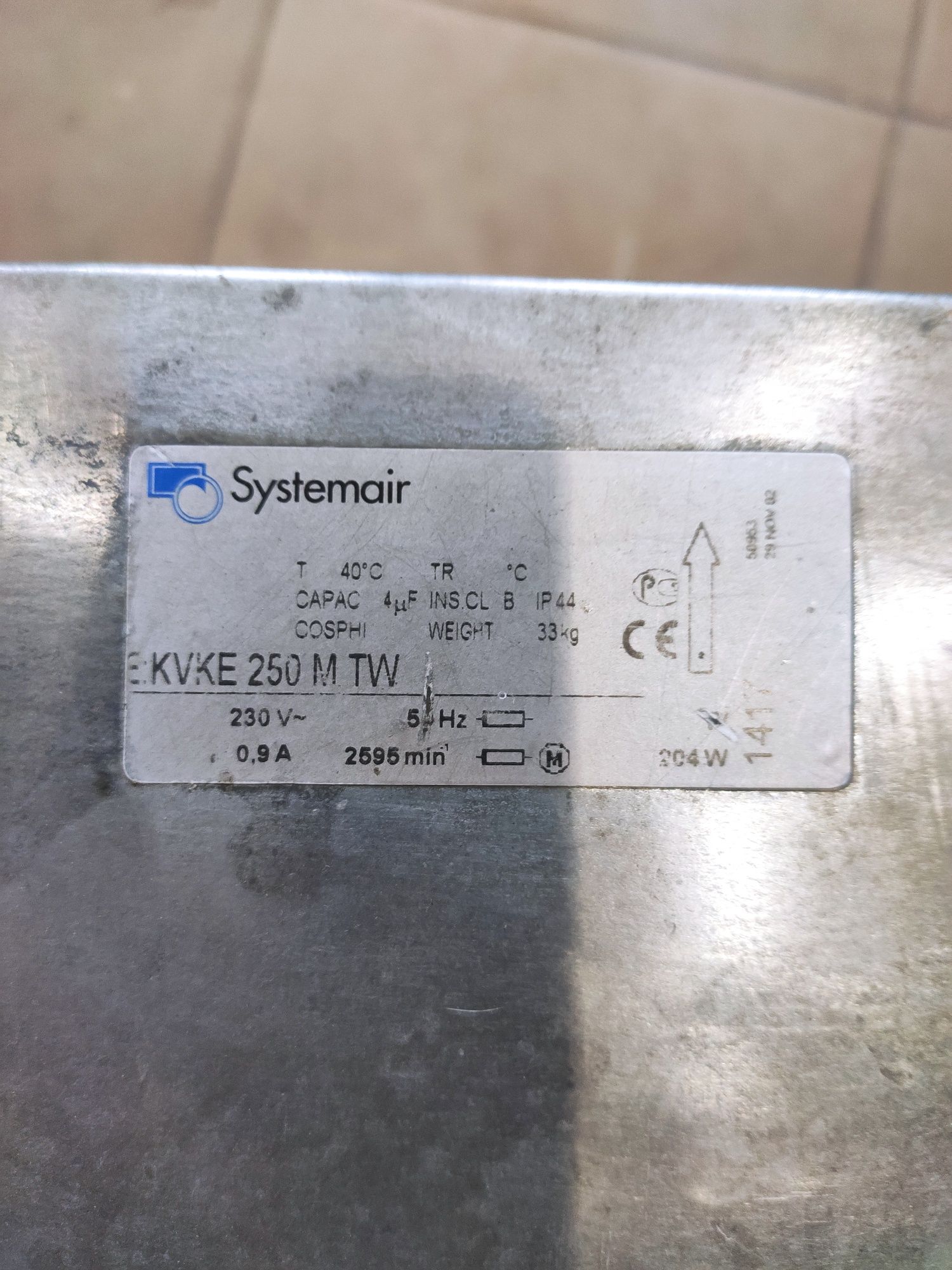 Wentylator izolowany Systemair KVKE 250 M