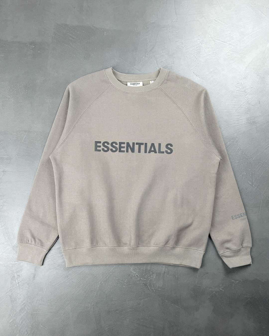 Світшот Fear Of God Essentials Crewneck Pullover Sweatshirt Cement