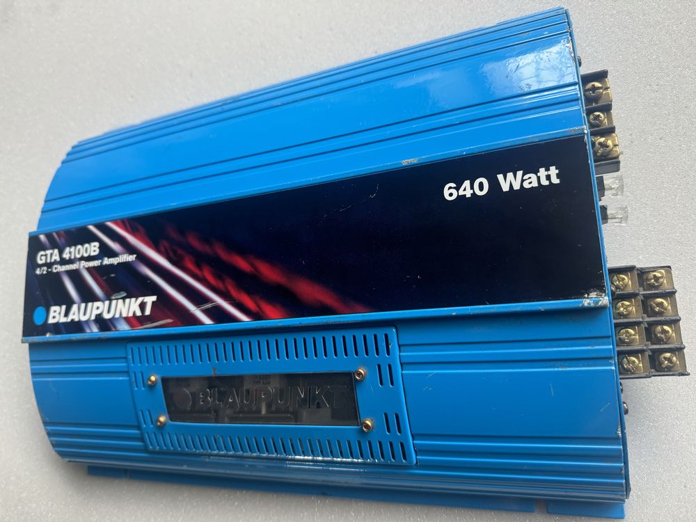 Wzmacniacz 4 kanałowy BLAUPUNKT GTA 4100