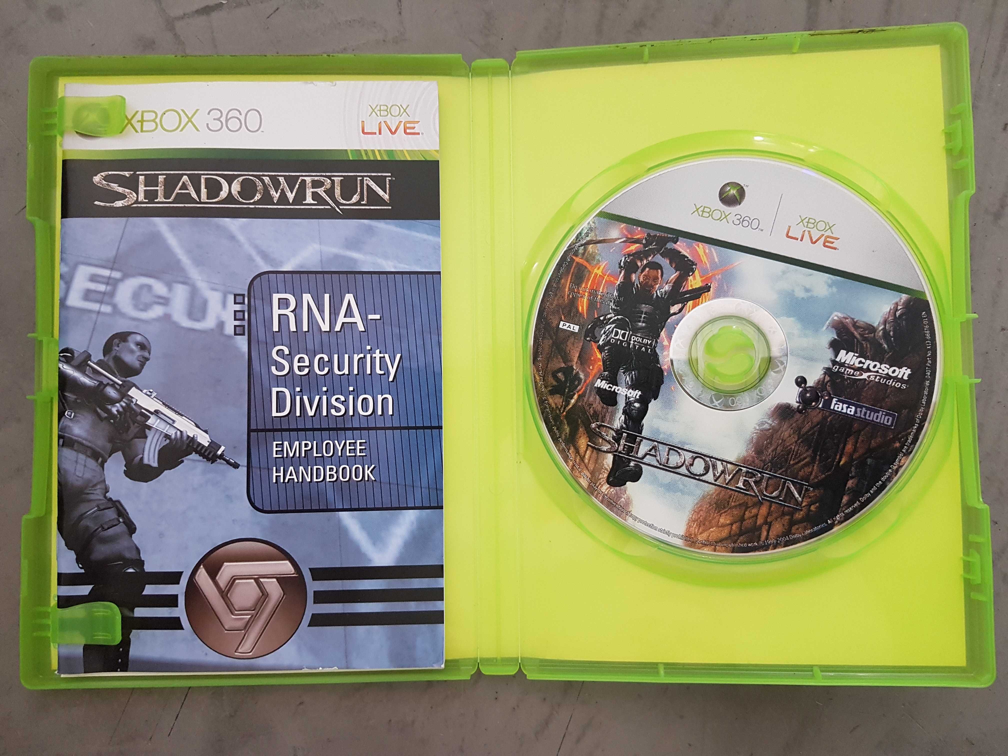 Shadowrun Gra xbox360