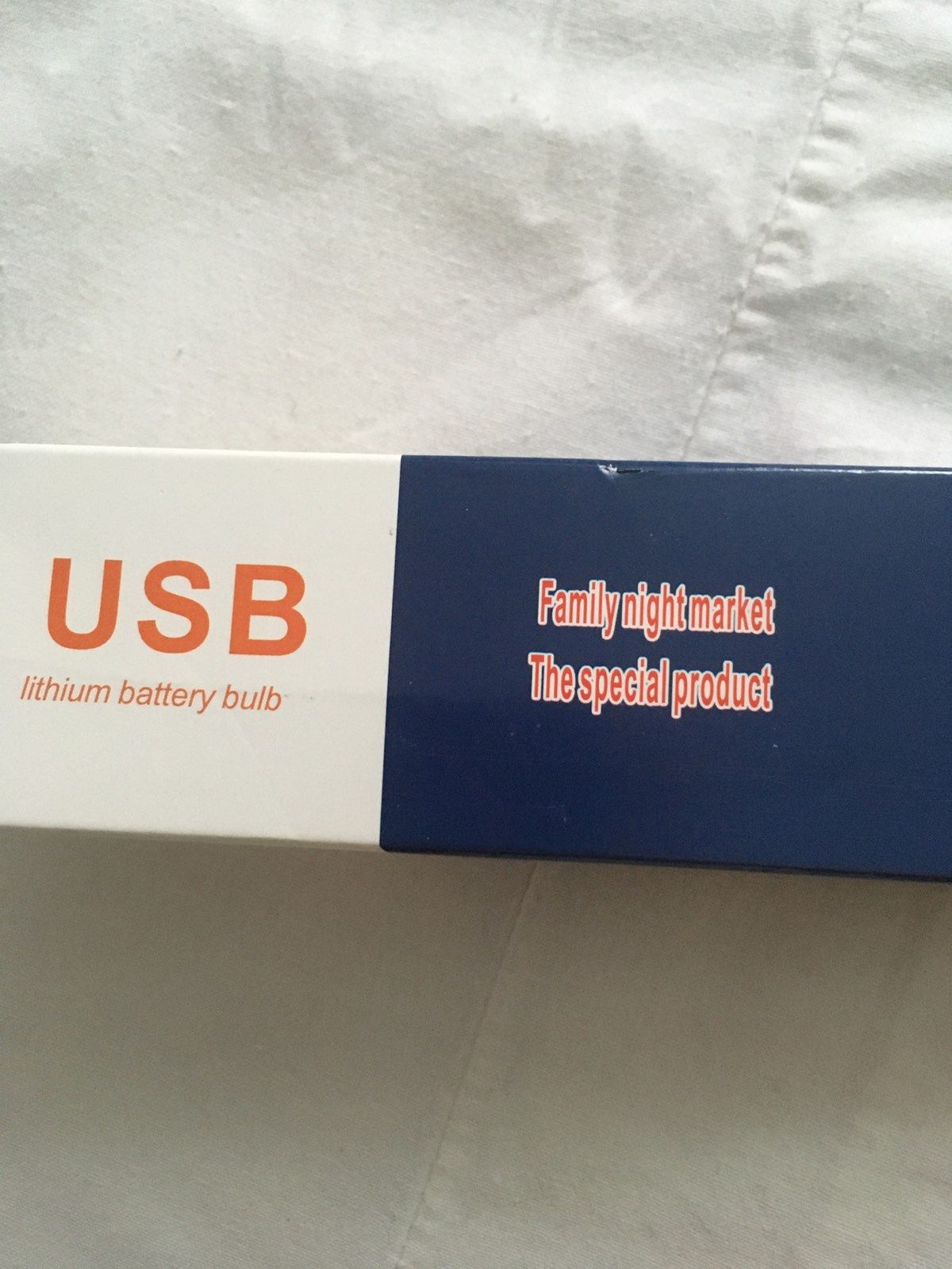 Фонарь USB новый