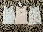 Nowe koszulki dziewczęce letnie Disney Bambi 86/92