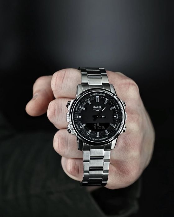 Чоловічий годинник Casio Amw-880D оригінал гарантія 2 роки
