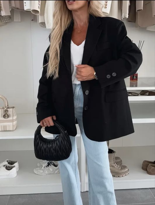 Женский пиджак оверсайз