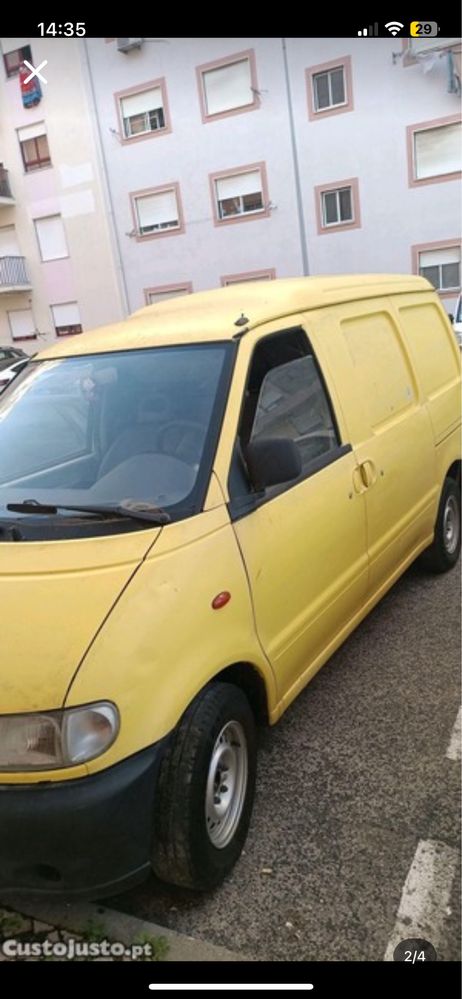 Carrinha nissan vanette