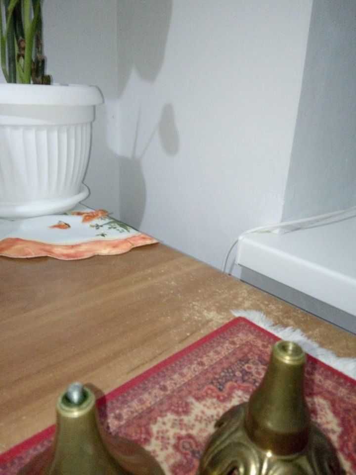 Świecznik mosiężny 2 części