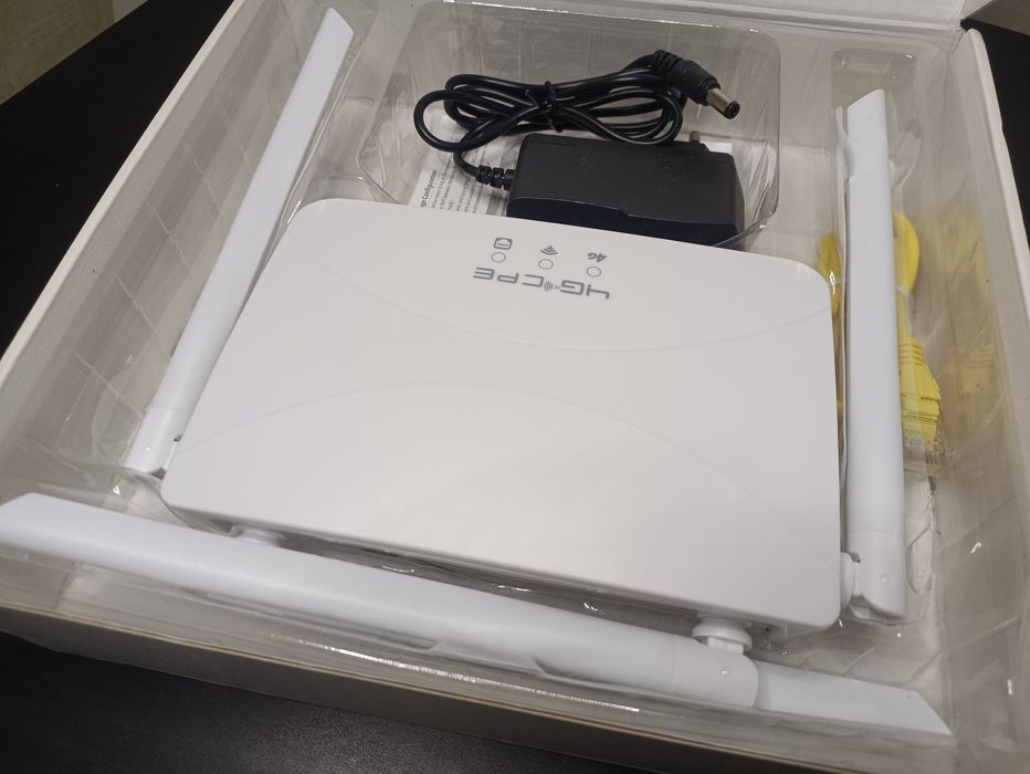 WiFi 4G роутер інтернет через СІМ-КАРТУ CPE CPF912 вбудований 4G модем