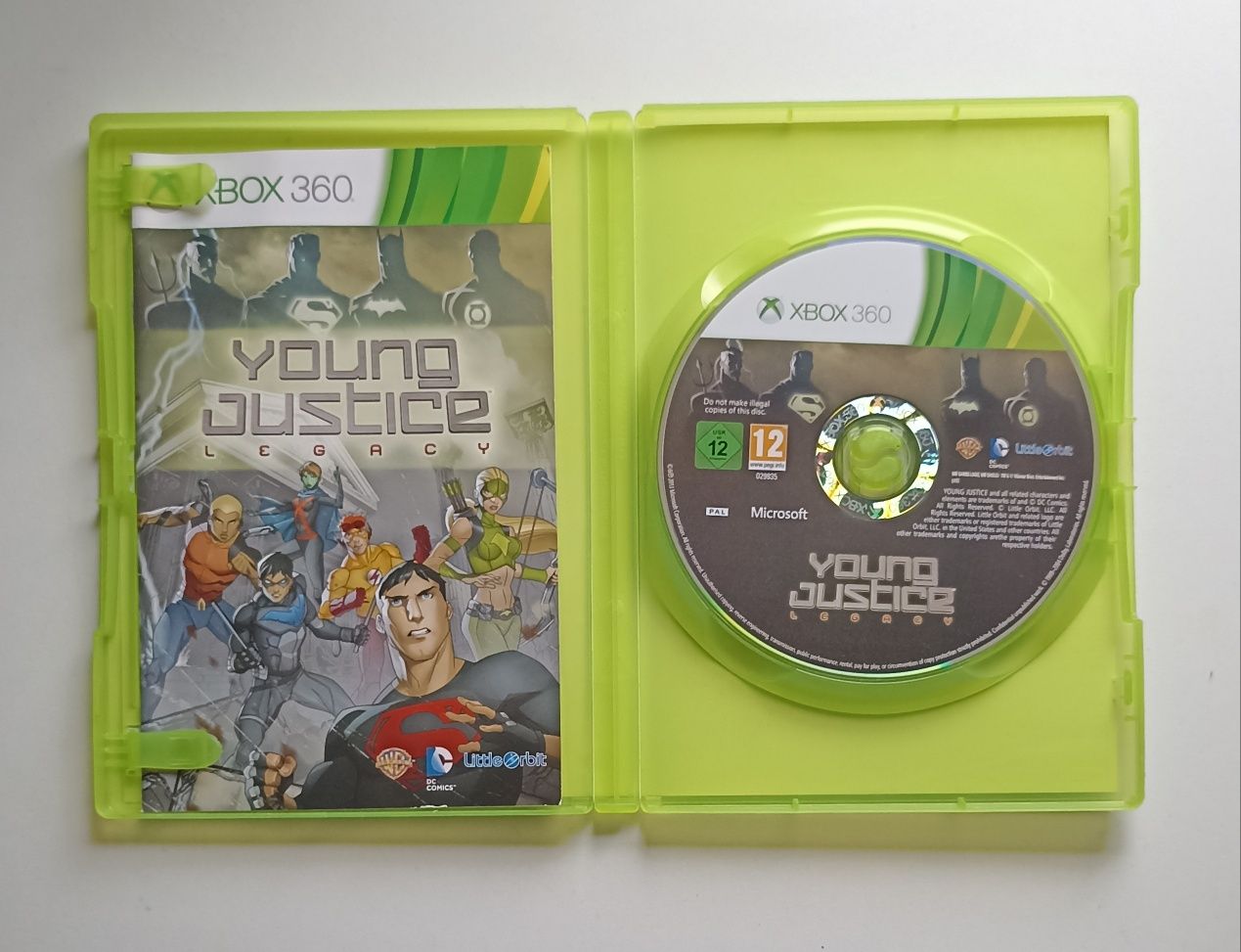 Young Justice na Xbox 360