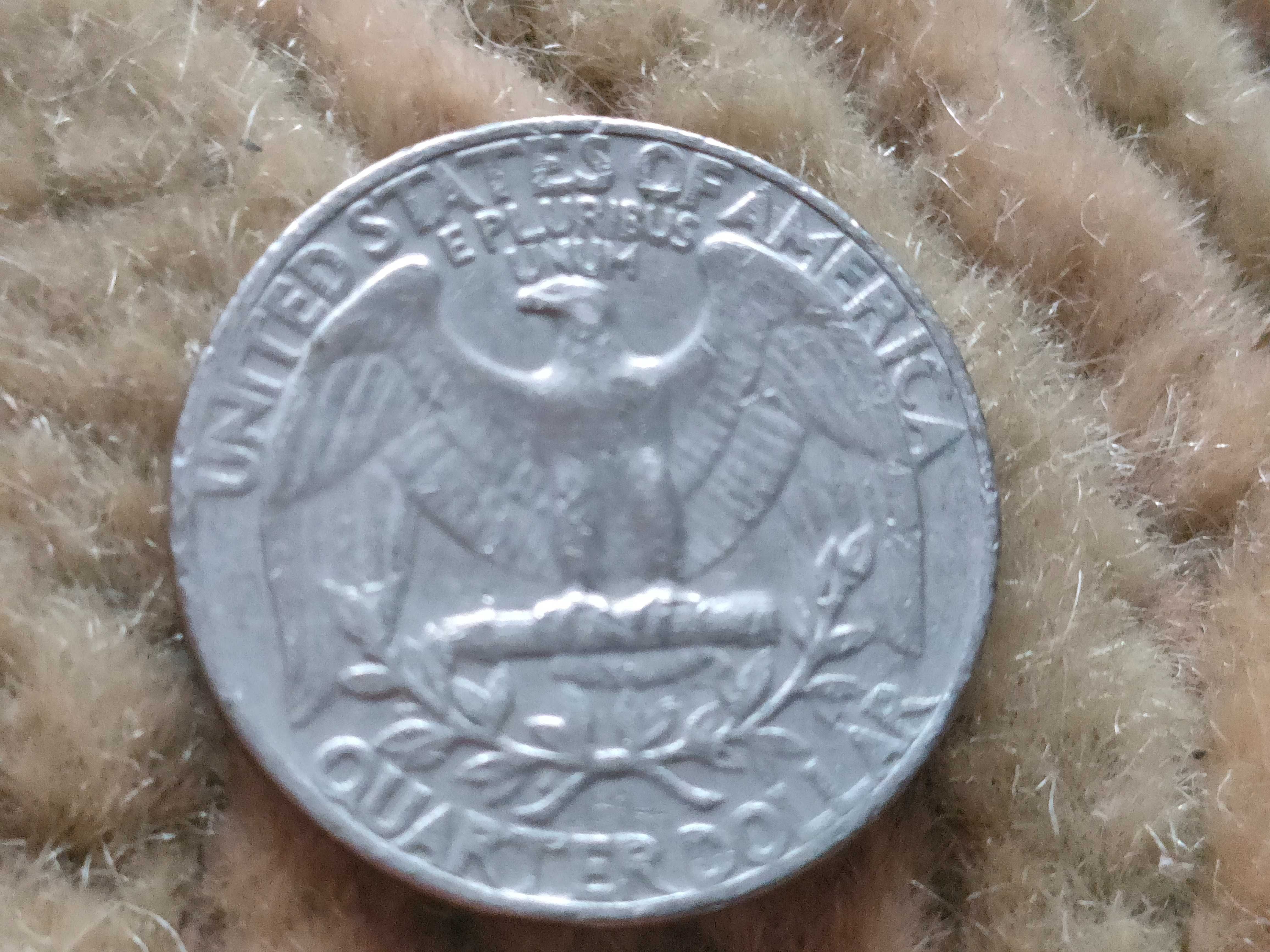 moeda quarter dollar 1965 rara