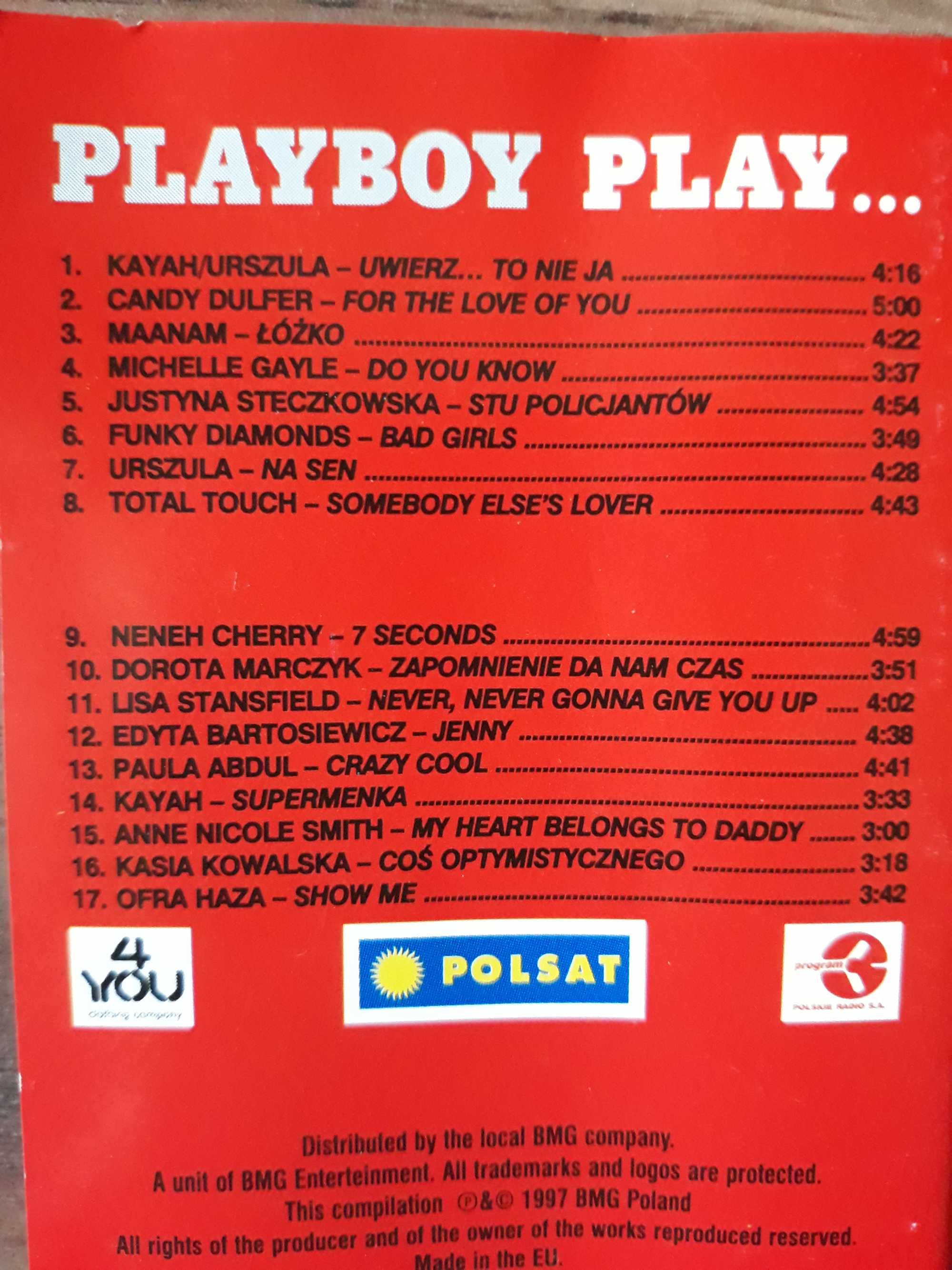 Kasety – składanki: Playboy Play, Piątki na piątki