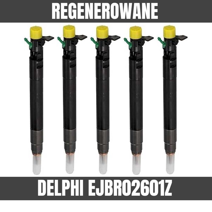 Wtryski Ssangyong Kyron Rexton Rodius 2.7 d Delphi EJBR02601Z