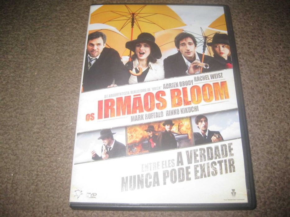 DVD "Os Irmãos Bloom" com Adrien Brody