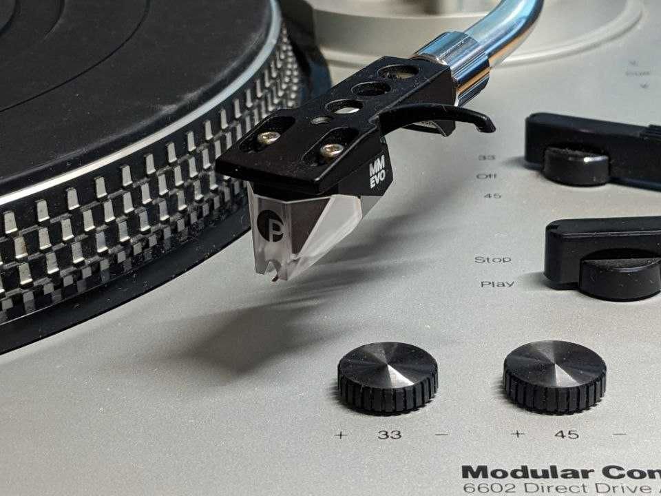Програвач + фонокорректор, Bluetooth, голка Ortofon та Audio-Technica