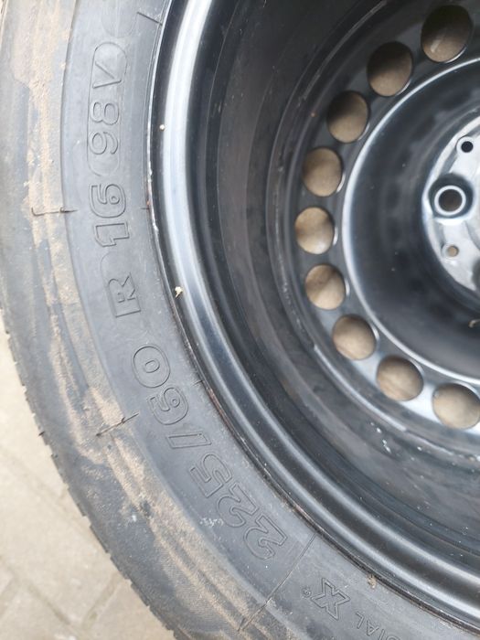 Koło zapasowe 5x112 Mercedes S klasa 225 60 R16 felga 7.5 X 16 ET 46