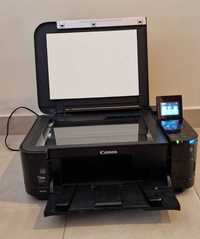 Impressora funcional modelo canon com tintas