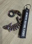 Breloczek Keyrambit Keyspinner + Rekin+ Haft