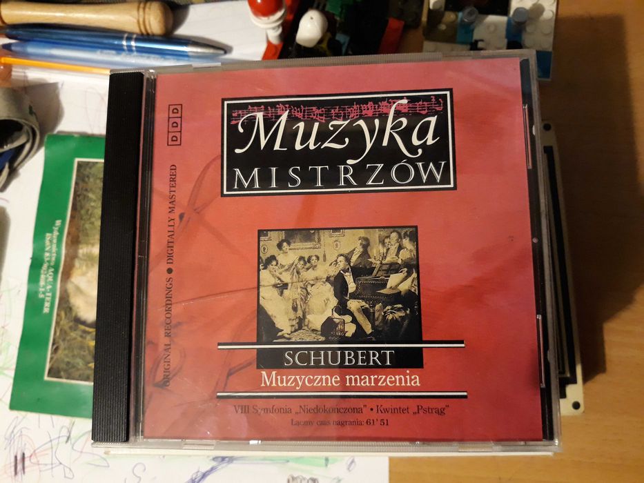 Muzyka Mistrzów - Schubert CD Muzyczne marzenia