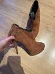 Botas de salto  camel Seaside