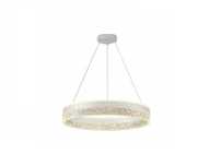 KSIBNW Lampa Wisząca LED 36W, Ściemniana, Ø50 cm, Biała