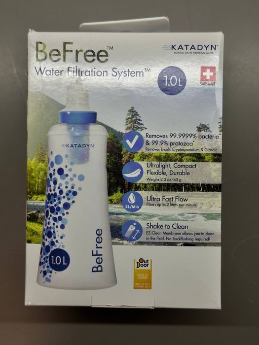 Портативна система фільтрації води Katadyn BeFree 1.0 L.