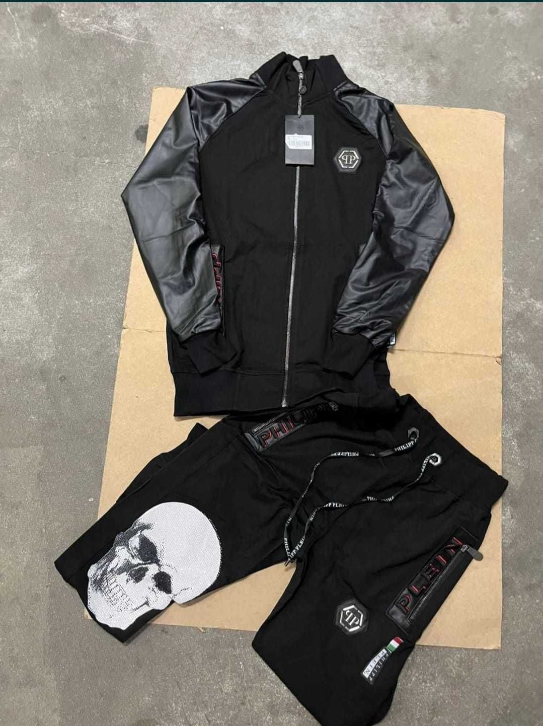 Komplet dres męski Philipp Plein czaszka premium