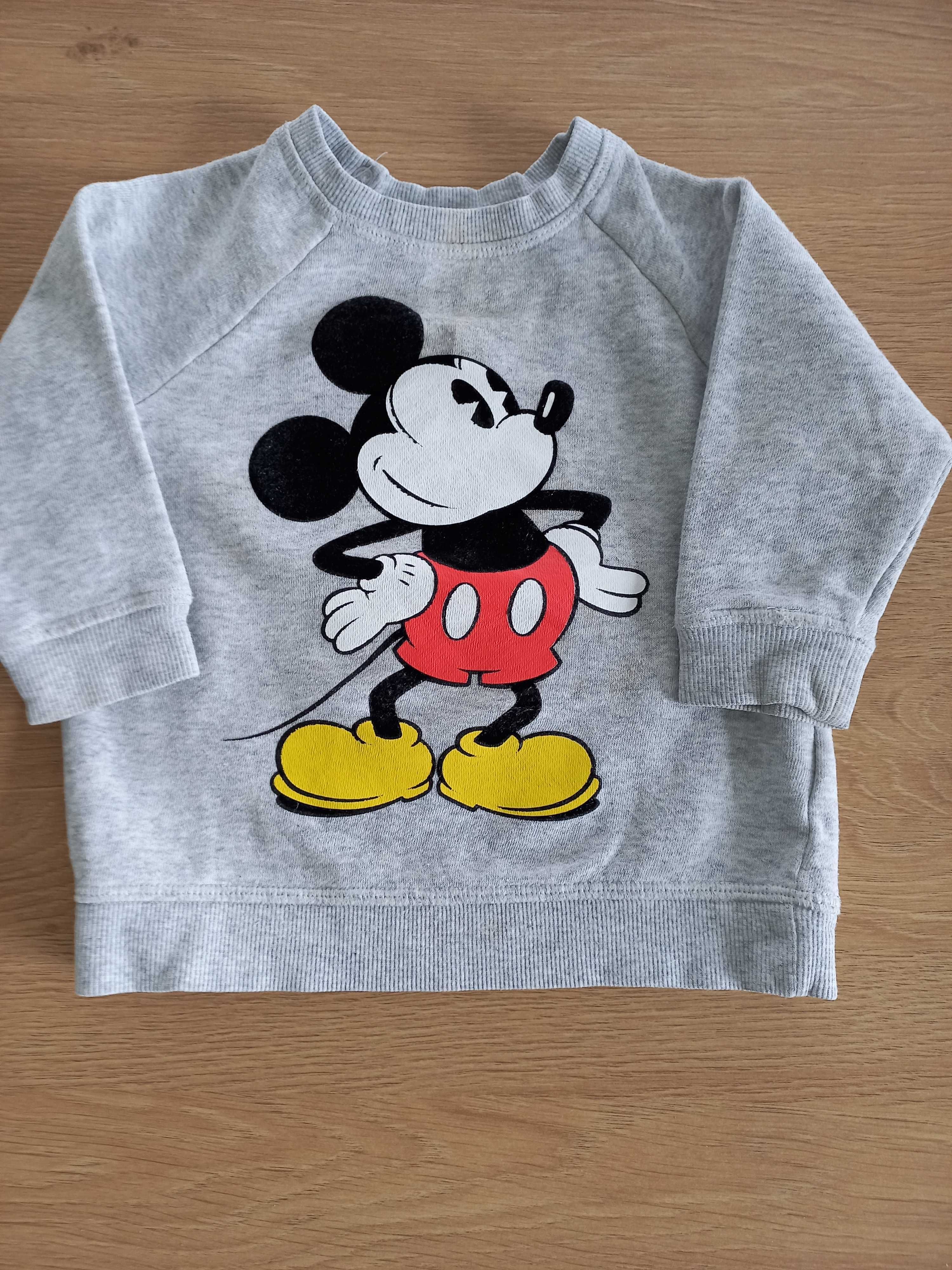 Bluza Mickey Disney H&M 80