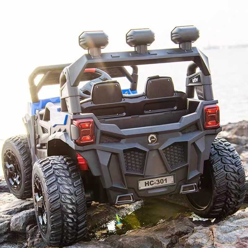 SUPER MEGA BUGGY UTV z napędem 4x4 Samochód Auto na akumulator SKÓRA