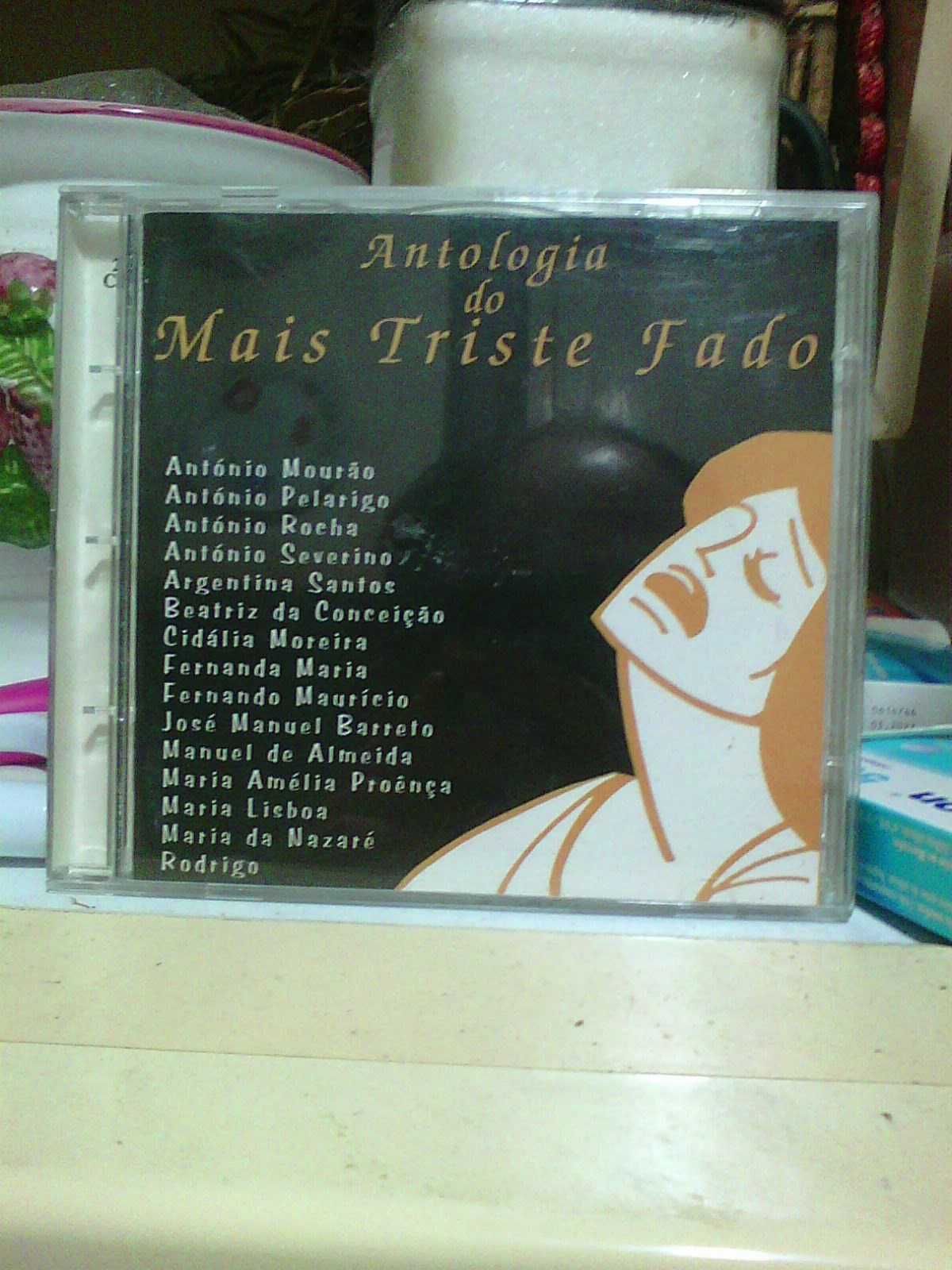 antologia do mais triste fado CD musica duplo