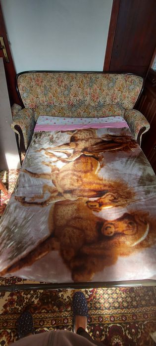 Sofá cama impecável