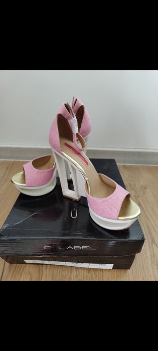 Босоножки в стиле Барби 36 р. C Label Dolce высокая платформа