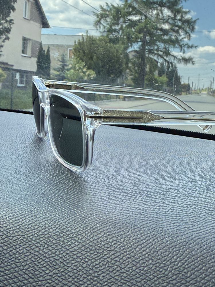Okulary przeciwsloneczne Tom Ford 5663 krostall, szkla z antyrefleksem