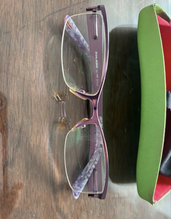 okulary Solano fioletowe