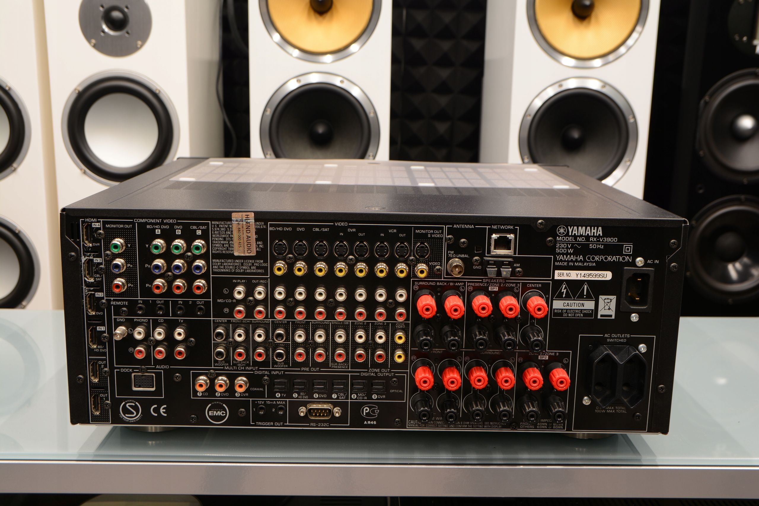 amplituner wzmacniacz do kina domowego 7.1 stereo Yamaha RX-V3900