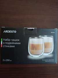 Набор чашек Ardesto с двойными стеклами