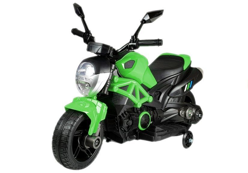 Motocykl Motor elektryczny jeździk dla dzieci na Akumulator  zielony