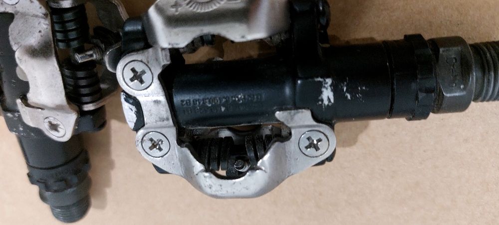 Pedais shimano m520