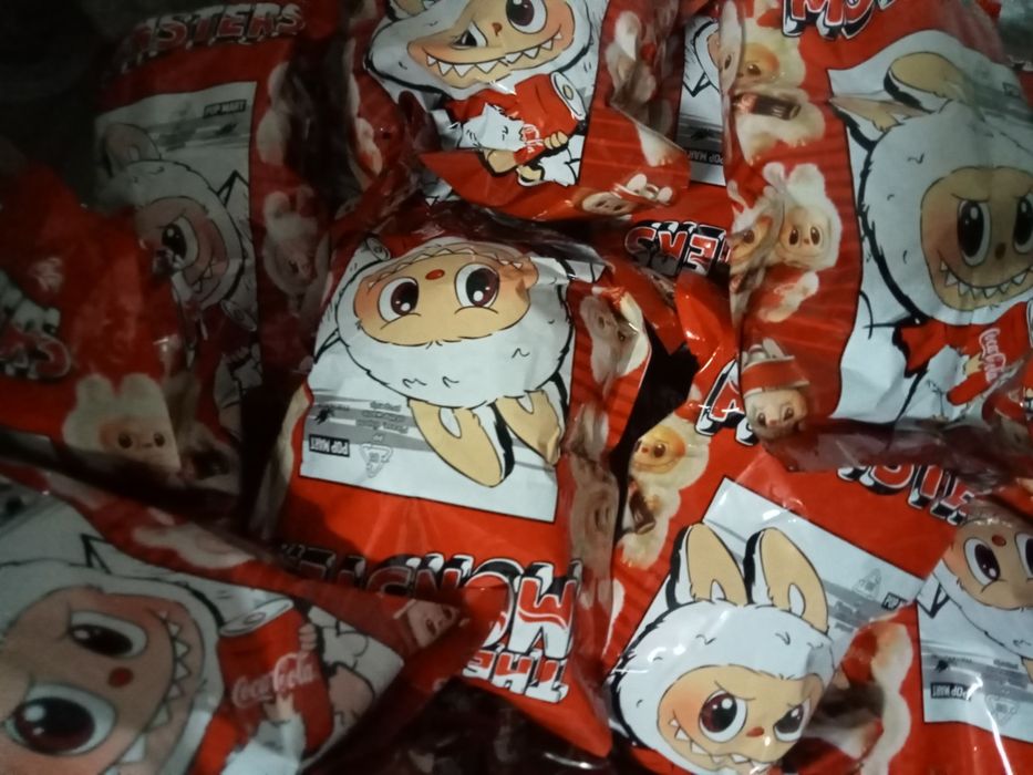 Опт! М'яка іграшка брелок Лабубу Labubu серія Кока кола