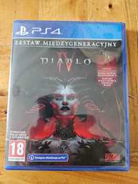 NOWA DIABLO IV 4 na PS4 we folii PL dubbing