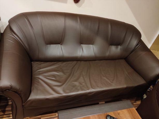 Komplet wypoczynkowy sofa plus 2 fotele