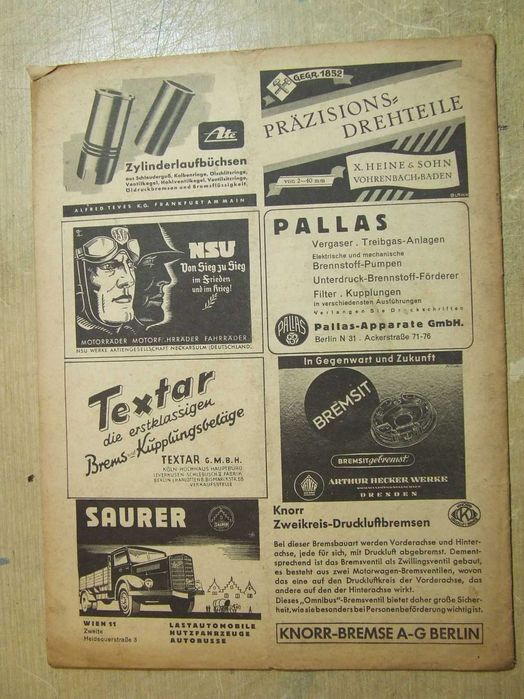 Wojenna Gazeta Kierowców  NKZ nr5 1943r